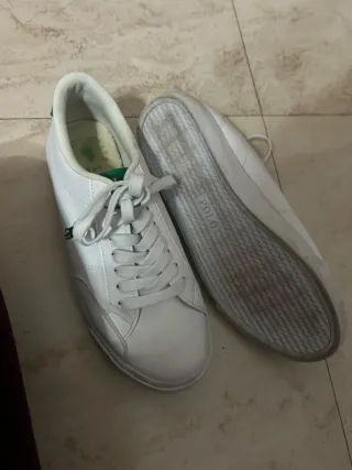 Zapatillas Polo Ralph Lauren Talla 40 Blancas