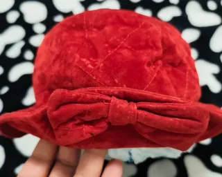 Cappello donna rosso