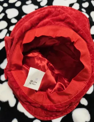 Cappello donna rosso