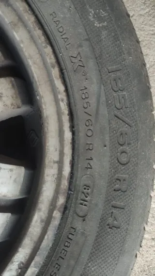 Juego llantas de coche