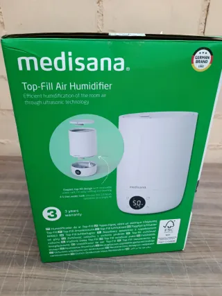 medisana AH 663 humidificador aire con higrómetro