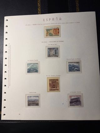 Sellos España nuevos 1976 Hojas Olegario