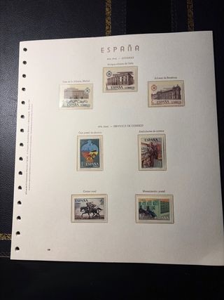 Sellos España nuevos 1976 Hojas Olegario