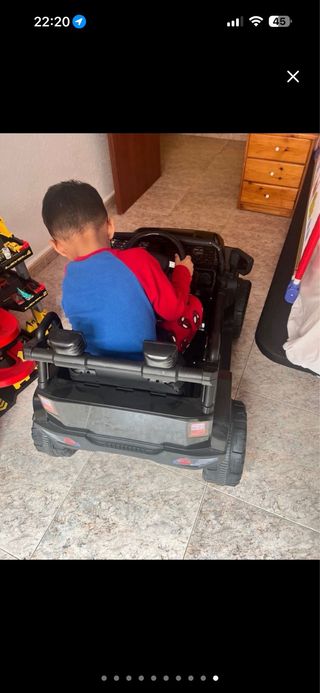 Coche Eléctrico Infantil 12V Negro