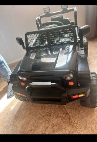 Coche Eléctrico Infantil 12V Negro