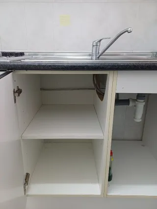 Muebles de Cocina Blanco.