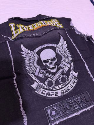 Gilet Moto Urban SOSOO Skull & Wing