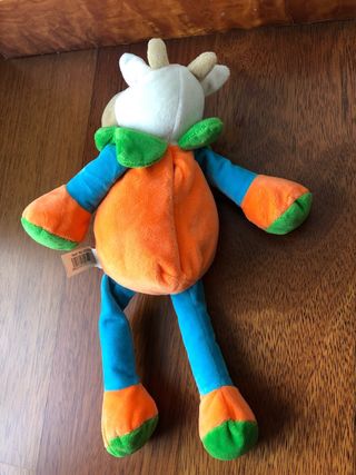 Peluche musical vaquita bebé