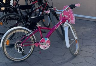 Bici niña Decathlon 20 rosa
