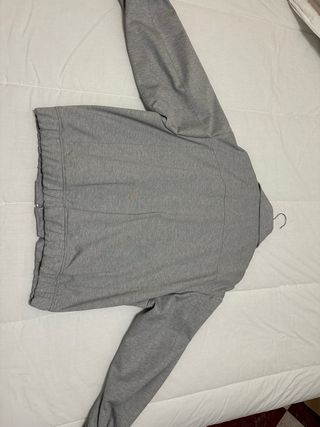 Cazadora Zara Gris Tela