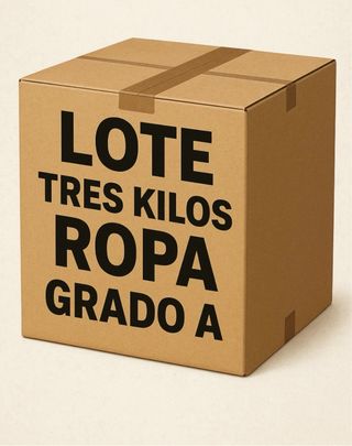 Lote 3 kg Ropa Grado A MARC O JOSE