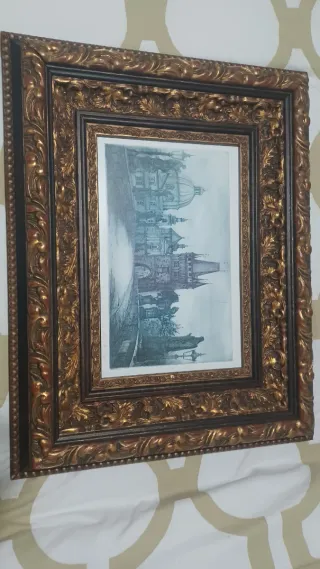 Marco de madera artesanal 2006 maxima⁵ calidad