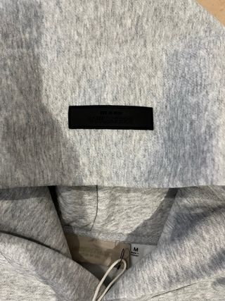 Hoodie Essentials Cinza