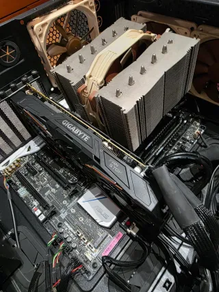 PC Gaming I7 6700k + GTX 1070 Windows y Office2024