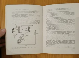 Libro física antiguo escolar sexto curso