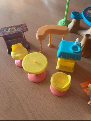 Café Enchantimals con 3 muñecas