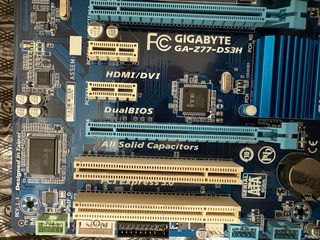 Placa GA-Z77-DS3H con core i7, gráfica y 32G RAM