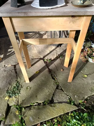 Mesa auxiliar madera estilo Shabby Chic