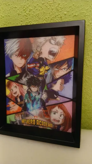 Cuadro 3D Boku No Hero Academia