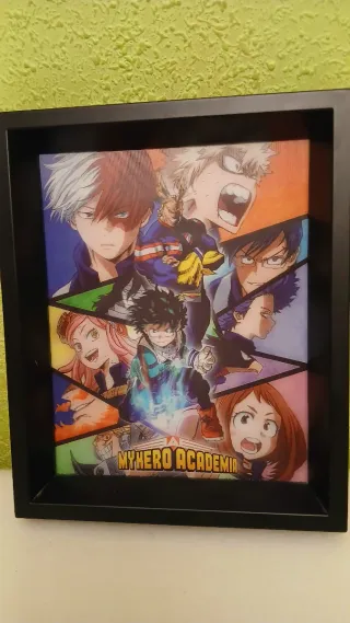 Cuadro 3D Boku No Hero Academia
