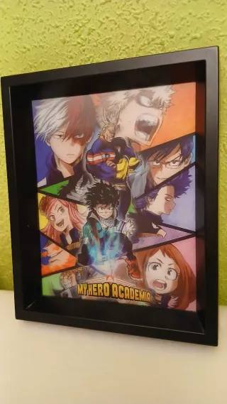 Cuadro 3D Boku No Hero Academia