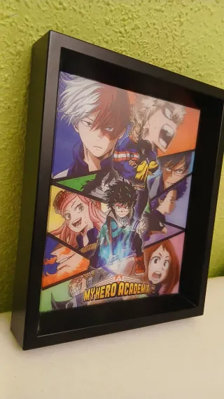 Cuadro 3D Boku No Hero Academia
