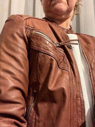 Cazadora cuero