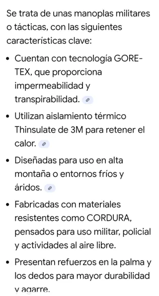 Manoplas Gore-Tex Thinsulate Nuevas Montaña