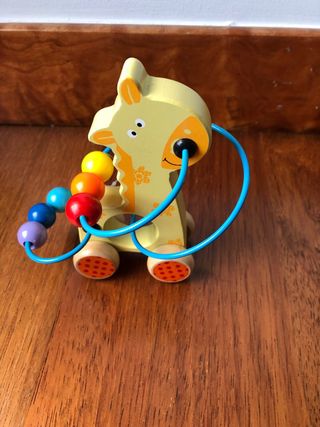 Lote sonajeros + juego madera