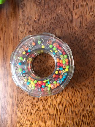 Lote sonajeros + juego madera