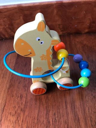 Lote sonajeros + juego madera