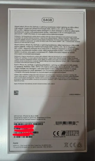 Telefono Apple iPhone XR 64GB Come Nuovo