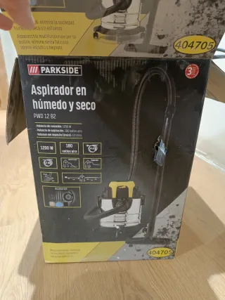 Aspirador seco y húmedo