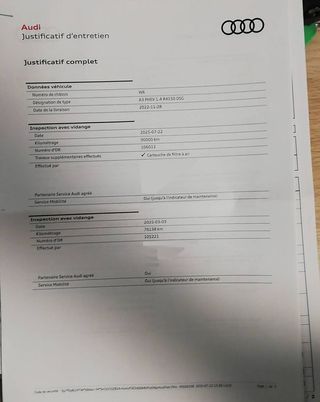Audi A3 40 TFSI 204 CV STRONIC BUSINESS LINE