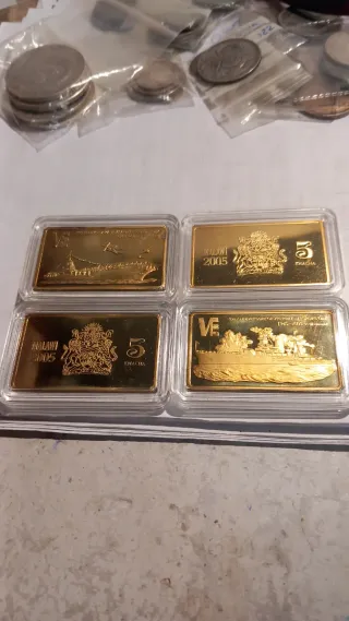 Monete Malawi 2005 VE Dorate