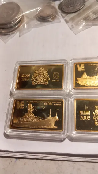 Monete Malawi 2005 VE Dorate