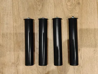 4 Patas Cama Somier Tarima Negras