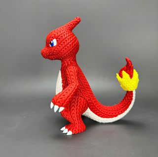Charmeleon crochet Pokémon 3D