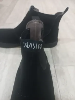 Botas Wasted Negras Talla 45