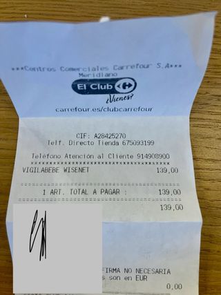 Vigilabebés Wisenet BabyView SEW-3048W