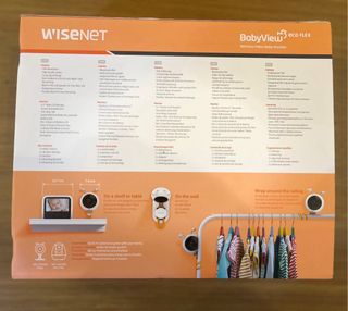 Vigilabebés Wisenet BabyView SEW-3048W