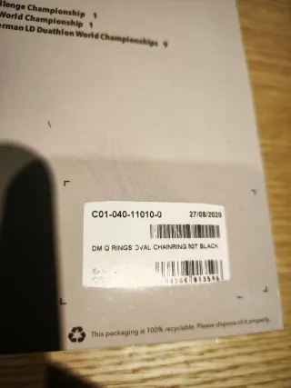 Plato Rotor Q-Rings 50T Ovalado