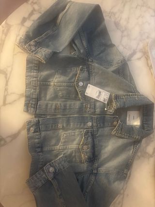 Cazadora vaquera Mango Talla 36
