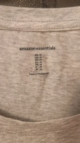 2 Camisetas Grises Manga Corta