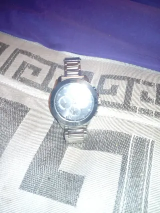 Reloj Tommy Hilfiger Plata y Negro