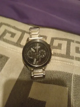 Reloj Tommy Hilfiger Plata y Negro