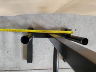 Soporte para discos y barras olímpicos para MJ