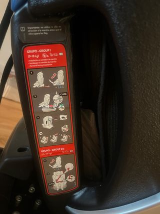 Silla Coche Grupo 0+ y 1 Evolutiva