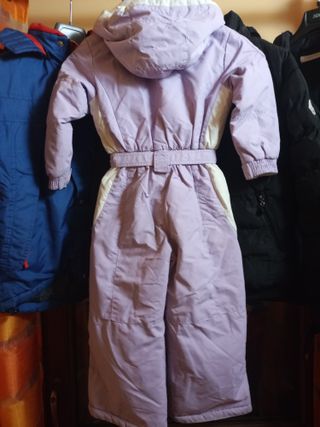 Tuta da neve Brugi bambina viola