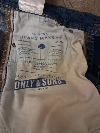 Pantalón vaquero Only & Sons chico azul
